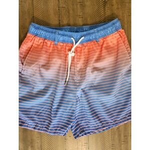 Mens Southern Marsh‎ Swim Trunks. Size Small. Bright Stripes . Fun